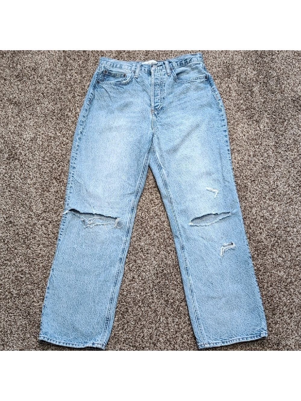 Denim Forum The Joni High Rise Loose Jeans Size 26